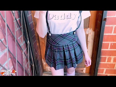 ❤️ Schoolgirl Sucks her dick deeply and fucks instead of classes. ❤❌ Fucking at us ❌