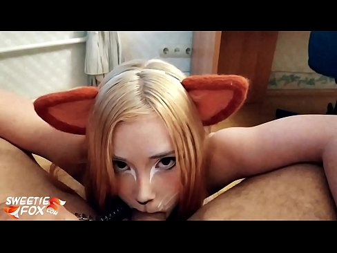 ❤️ Kitsune swallow dick and cum in her mouth ❤❌ Fucking at us ❌